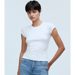Madewell Supima Ribbed‎ Tee